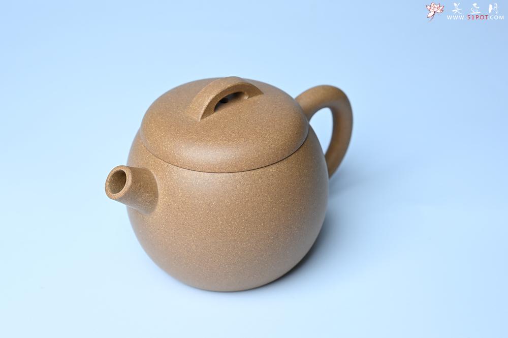 紫砂壶图片：紫砂壶特惠 特好老黄段泥精致大炮巨轮壶 茶人醉爱 - 紫砂壶信息网