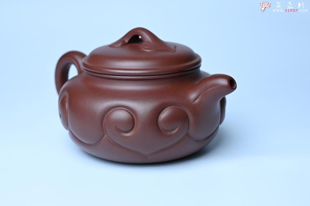 紫砂壶图片：紫砂壶特惠 精致紫泥仿古如意壶 茶人醉爱 - 紫砂壶信息网