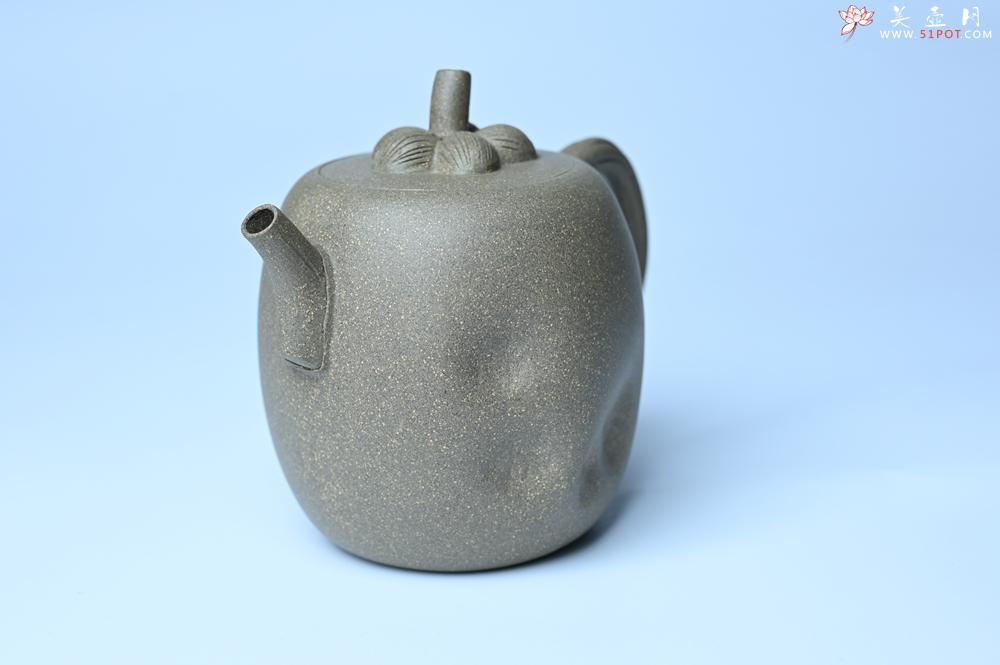 紫砂壶图片：紫砂壶特惠 精致薄胎青段泥瓜菱壶 质量仅84g 茶人醉爱 - 紫砂壶信息网