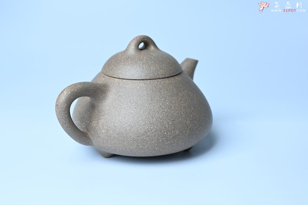 紫砂壶图片：紫砂壶特惠 特好松花段泥精工乳瓢茶壶 茶人醉爱 - 紫砂壶信息网