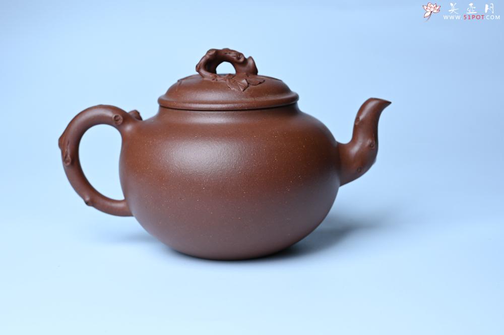 紫砂壶图片：紫砂壶特惠 精品多子多福紫砂壶 帖叶生动细腻 送礼佳品 - 紫砂壶信息网