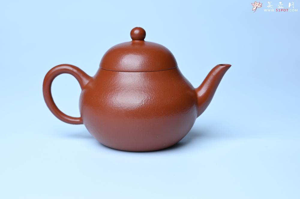 紫砂壶图片：紫砂壶特惠 优质朱泥梨形壶 蝶恋花 茶人醉爱 - 紫砂壶信息网