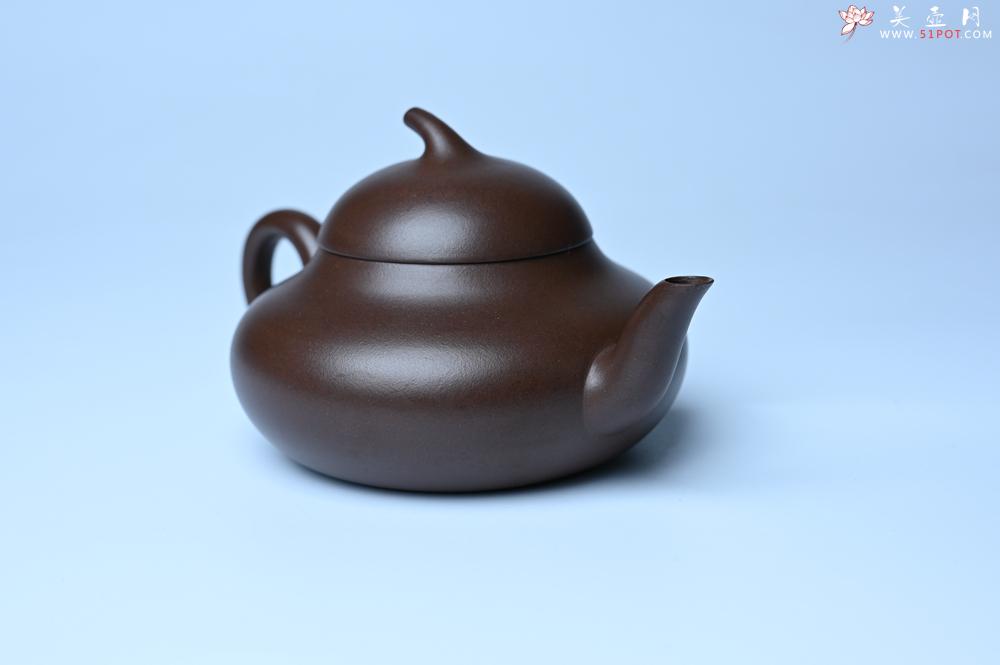 紫砂壶图片：紫砂壶特惠 特好老紫泥茄段梨形壶 茶人醉爱 - 紫砂壶信息网