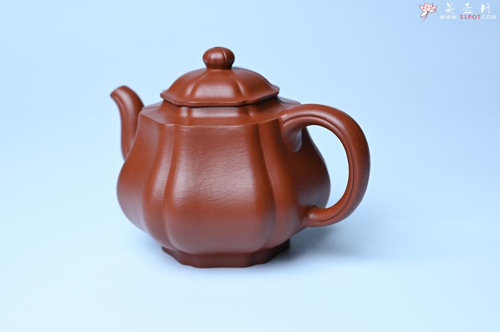 紫砂壶图片：紫砂壶特惠 老朱泥高菱壶 茶人醉爱 - 紫砂壶信息网