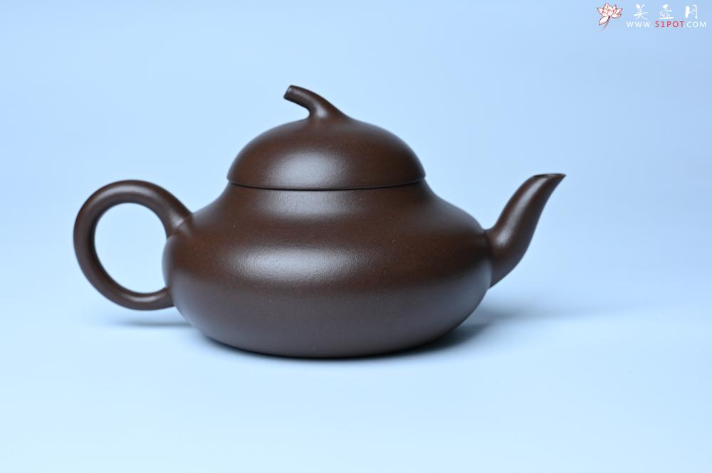 紫砂壶图片：紫砂壶特惠 特好老紫泥茄段梨形壶 茶人醉爱 - 紫砂壶信息网