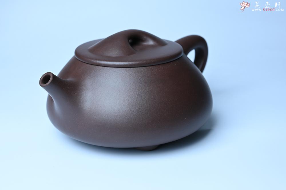 紫砂壶图片：紫砂壶特惠 精致特好紫泥大满瓢 难度大 足足做了一个多星期 - 紫砂壶信息网