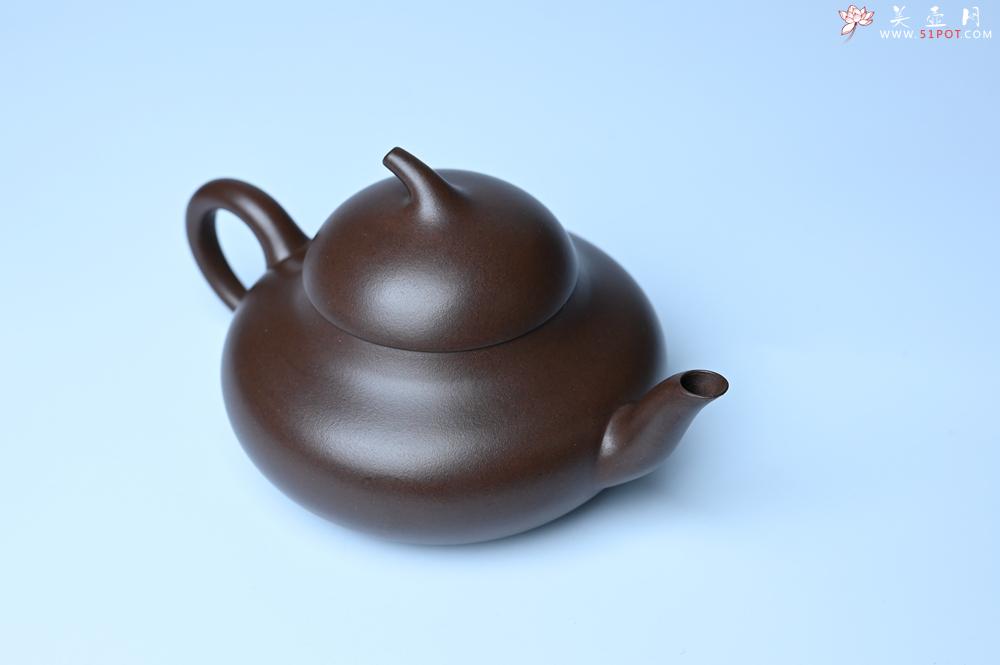 紫砂壶图片：紫砂壶特惠 特好老紫泥茄段梨形壶 茶人醉爱 - 紫砂壶信息网