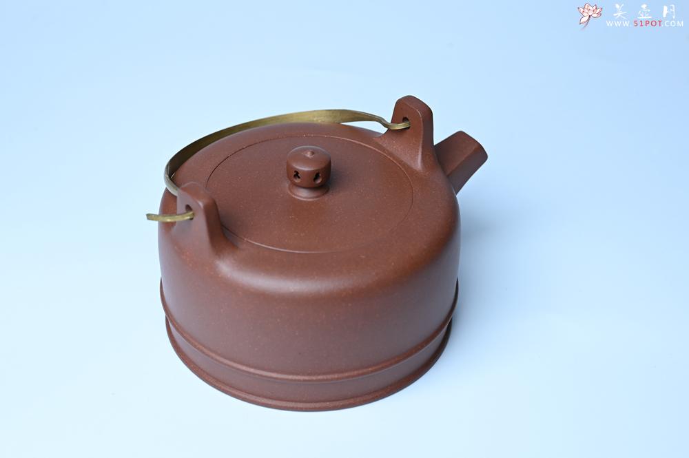 紫砂壶图片：紫砂壶特惠 手工手制精致紫泥提梁壶 茶人醉爱 - 紫砂壶信息网