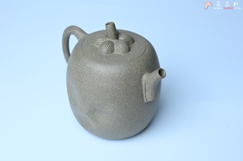 紫砂壶图片：紫砂壶特惠 精致薄胎青段泥瓜菱壶 质量仅84g 茶人醉爱 - 紫砂壶信息网