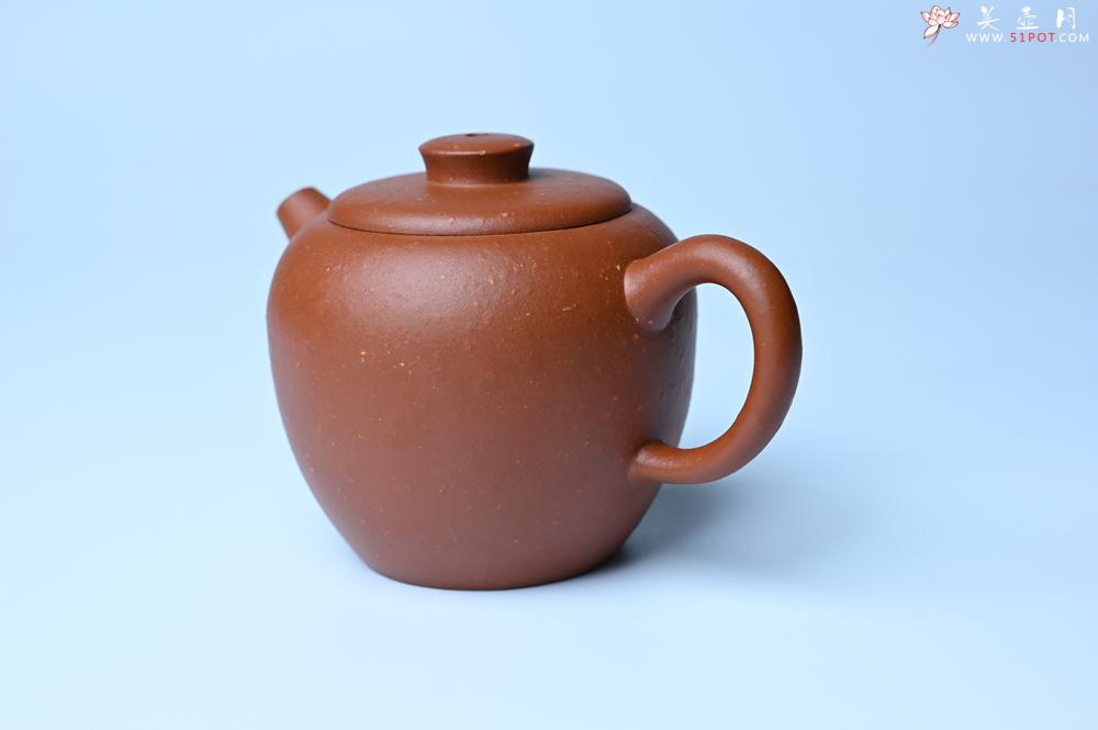 紫砂壶图片：紫砂壶特惠 精品粗砂红泥巨轮壶 茶人醉爱 - 紫砂壶信息网