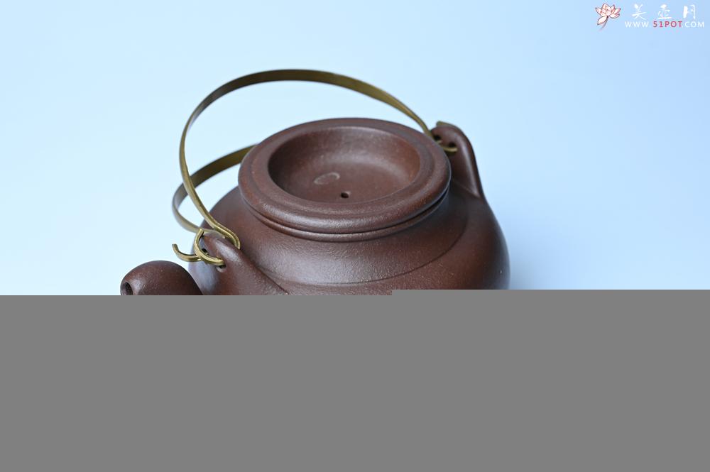 紫砂壶图片：紫砂壶特惠 手工手制精致老紫泥提梁壶 茶人醉爱 - 紫砂壶信息网