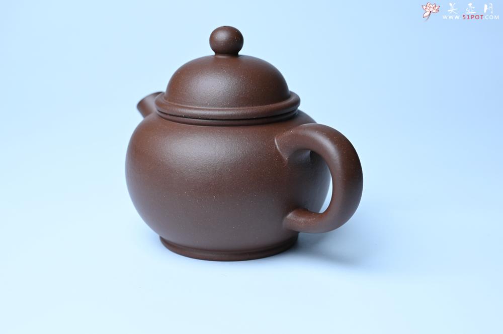紫砂壶图片：紫砂壶特惠 精致黑星红拼紫泥（家藏限量）大炮巨轮壶 球孔出水爽利 茶人醉爱 - 紫砂壶信息网