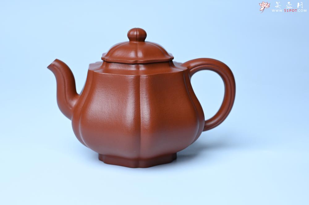 紫砂壶图片：紫砂壶特惠 老朱泥高菱壶 茶人醉爱 - 紫砂壶信息网
