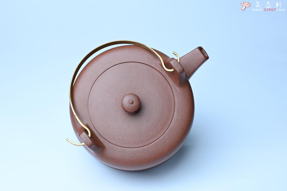 紫砂壶图片：紫砂壶特惠 手工手制精致紫泥提梁壶 茶人醉爱 - 紫砂壶信息网