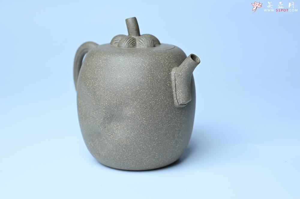 紫砂壶图片：紫砂壶特惠 精致薄胎青段泥瓜菱壶 质量仅84g 茶人醉爱 - 紫砂壶信息网
