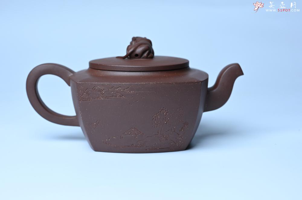 紫砂壶图片：紫砂壶年底特惠 精工卧虎藏龙壶 难度大 茶人醉爱 - 紫砂壶信息网