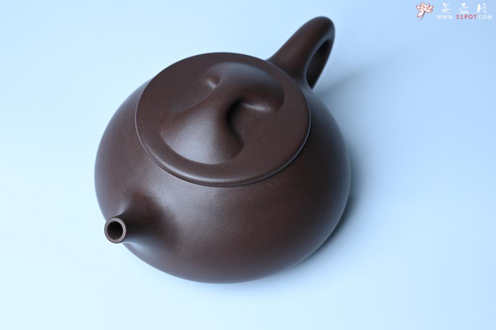 紫砂壶图片：紫砂壶特惠 精致特好紫泥大满瓢 难度大 足足做了一个多星期 - 紫砂壶信息网